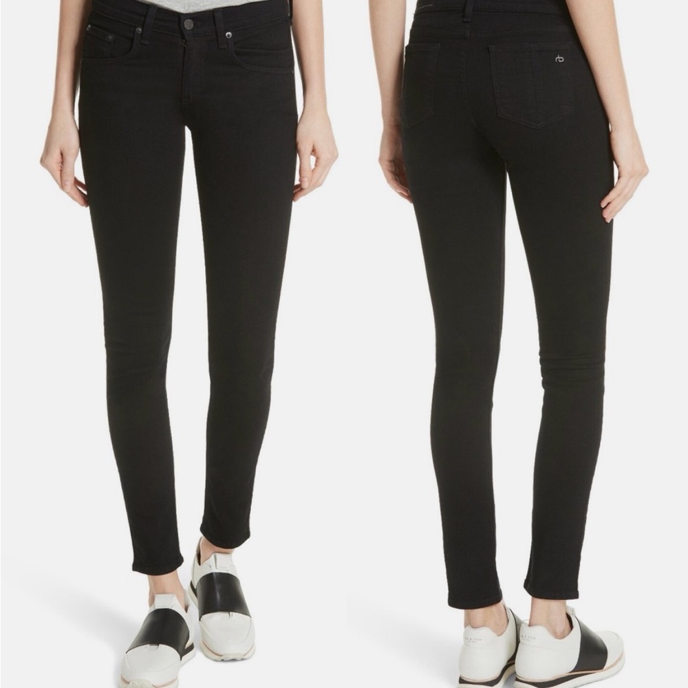 Rag & Bone Black Skinny Jeans